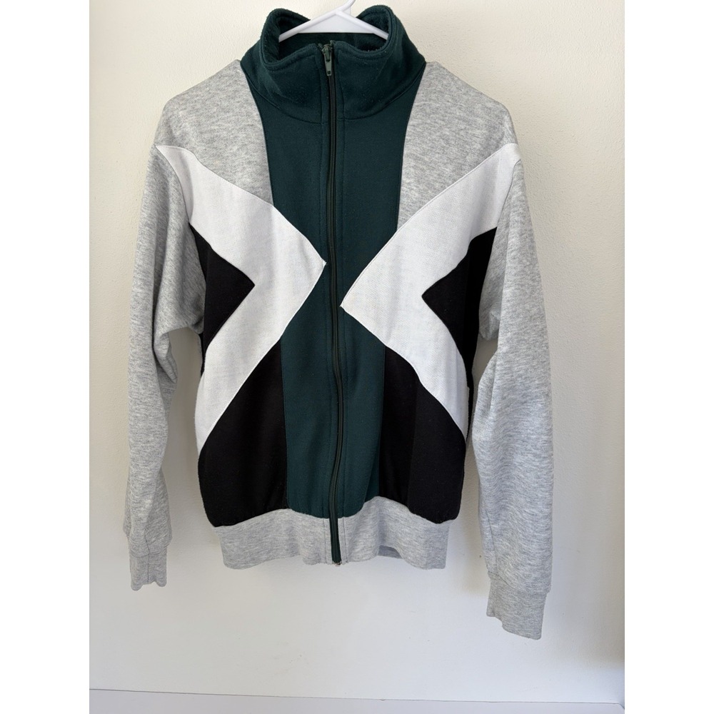 PONY Vintage Bio Shront Hoodie 90's Color Block Women's‎ Size Medium